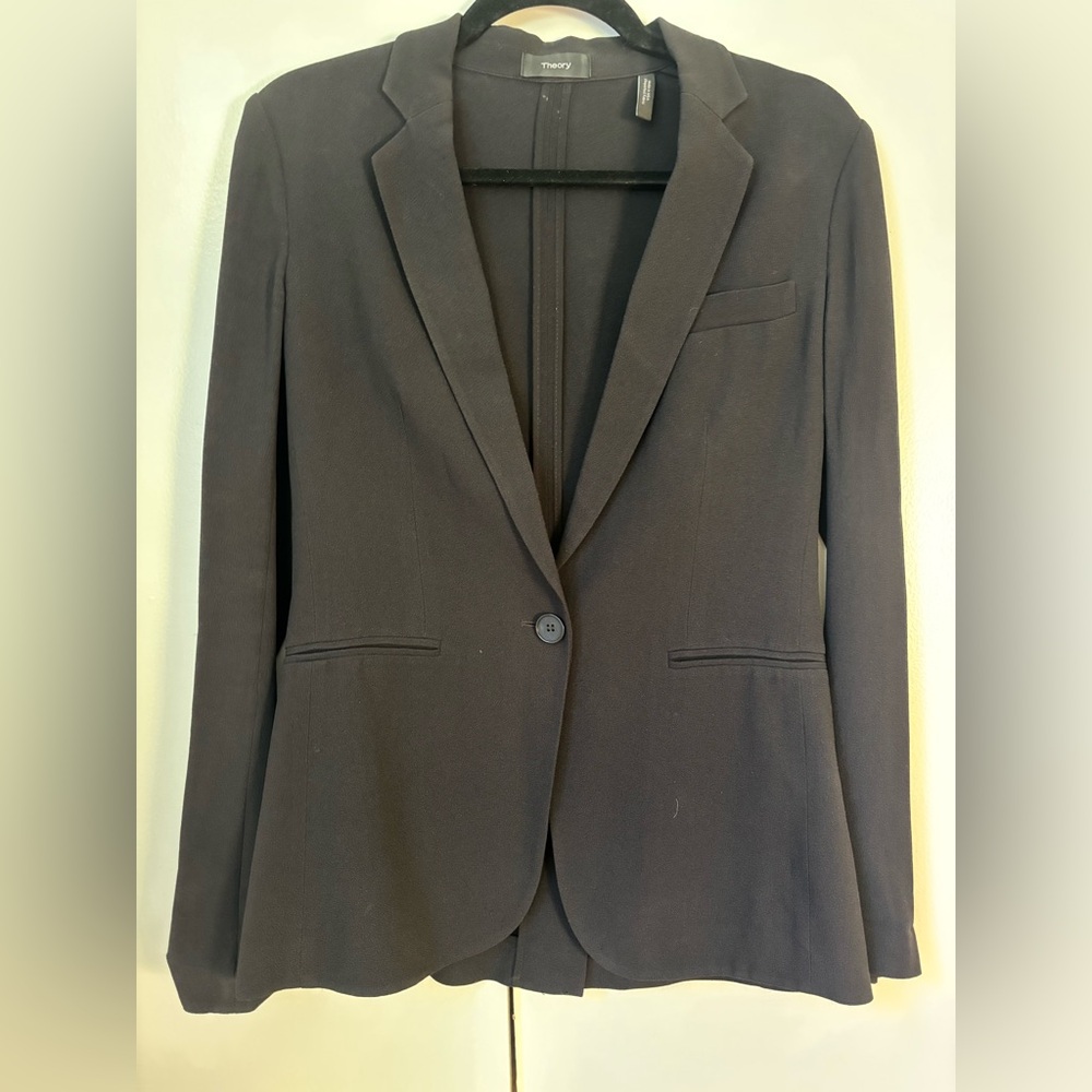 Theory Elegant Dark Blazer